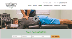 Desktop Screenshot of chiropractictallahassee.com